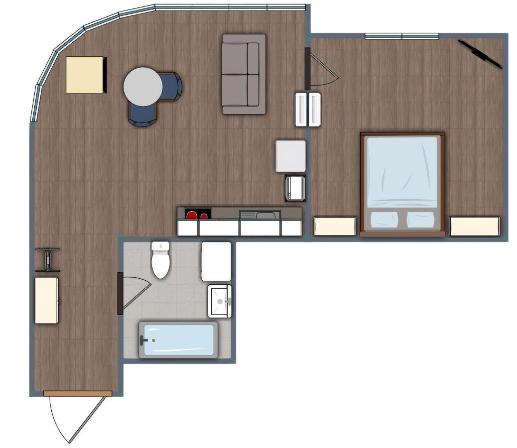 Gagarin Plaza Design Apartment Οδησσός Εξωτερικό φωτογραφία